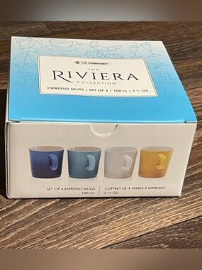 Le Creuset Riviera Espresso Mug Set
